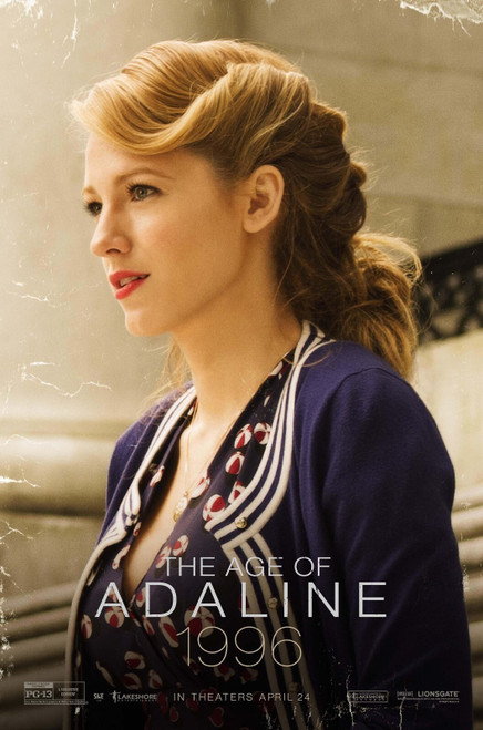 The Age of Adaline (2015)_9 Poster Canvas Movie Film Print A0 A1 A2 A3 A4 A5 A6