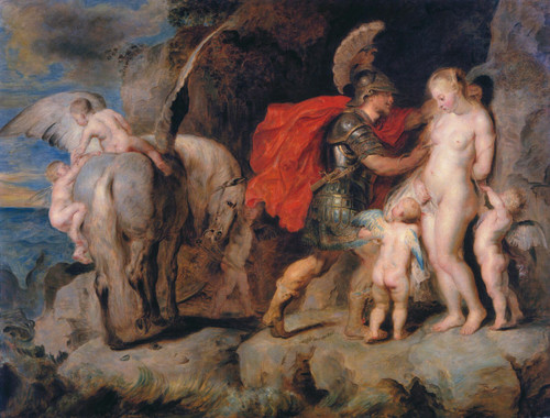 Paul Rubens - Perseus Freeing Andromeda Poster Canvas Movie Film Print A0 A1 A2