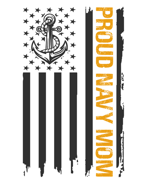 Proud-Navy-Mom- Poster Canvas Movie Film Print A0 A1 A2 A3 A4 A5 A6 Art Wall Dec
