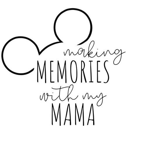 making memories with my mama (2) Poster Canvas Movie Film Print A0 A1 A2 A3 A4 A