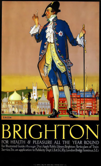 52819163599_COX, Elijah Albert. Brighton for Health and Pleasure All the Year Ro