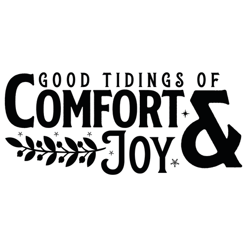 Good tidings of comfort & joy-01 Poster Canvas Movie Film Print A0 A1 A2 A3 A4 A