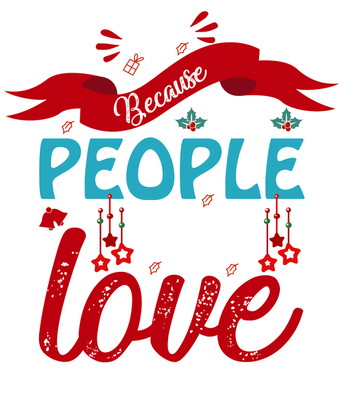 ALL BECAUSE TOW PEOPLE FALL IN LOVE Fun Gift Poster Canvas Print A0 A1 A2 A3 A4