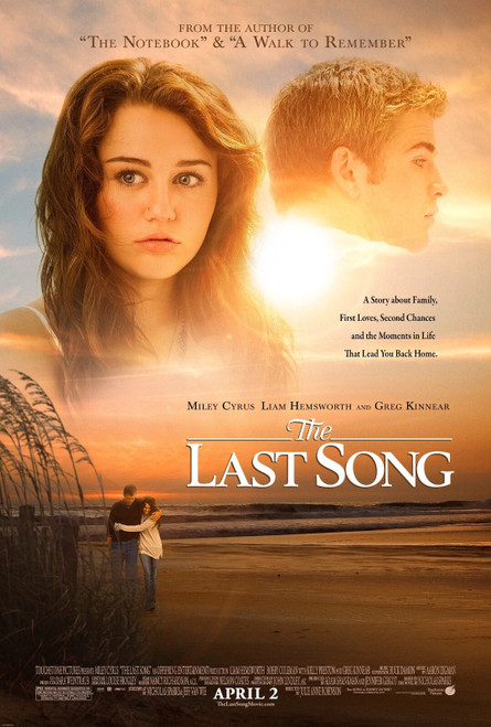The Last Song (2010)_1 Poster Canvas Movie Film Print A0 A1 A2 A3 A4 A5 A6 Art W