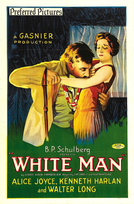 White Man (1924)_3 Poster Canvas Movie Film Print A0 A1 A2 A3 A4 A5 A6 Art Wall