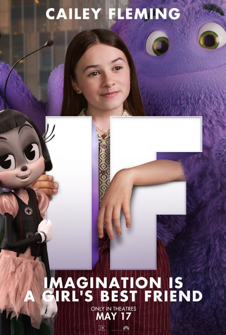 If (2024)_11 Poster Canvas Movie Film Print A0 A1 A2 A3 A4 A5 A6 Art Wall Decora