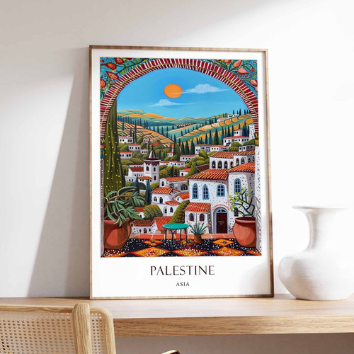 1_Palestine Poster, Islamic Decor, Islamic Art, Middle Eastern Art, Palestine Gi
