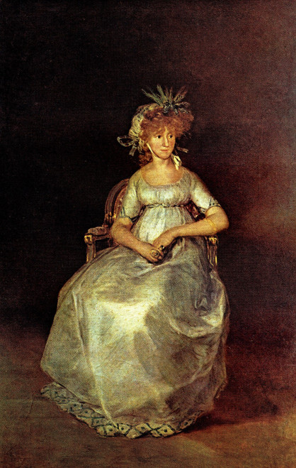 Goya - Countess of Chinchon 1800 Poster Canvas Movie Film Print A0 A1 A2 A3 A4 A