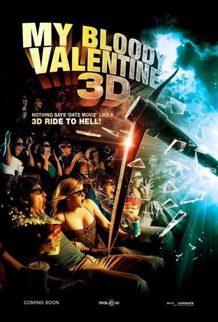 My Bloody Valentine 3-D (2009)_2 Poster Canvas Movie Film Print A0 A1 A2 A3 A4 A