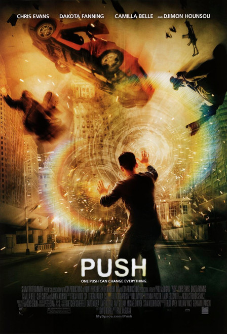 Push (2009)_2 Poster Canvas Movie Film Print A0 A1 A2 A3 A4 A5 A6 Art Wall Decor