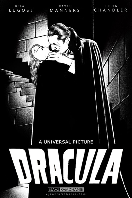 DRACULA (1931) 5 Art Gallery Poster Canvas Print Wall Decoration A0 A1 A2 A3 A4