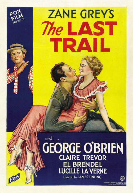 The Last Trail (1933)_0 Poster Canvas Movie Film Print A0 A1 A2 A3 A4 A5 A6 Art