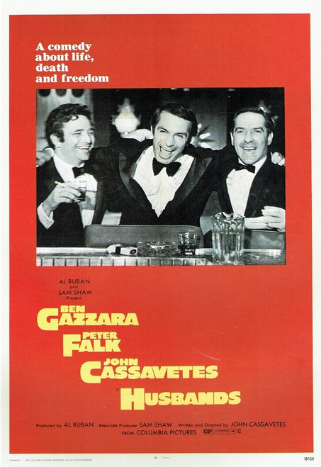 Husbands - 1970 small Poster Canvas Movie Film Print A0 A1 A2 A3 A4 A5 A6 Art Wa