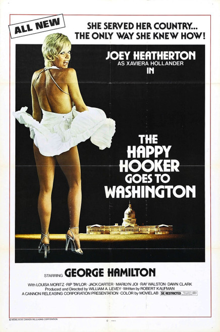 Happy Hooker Goes To Washington 01 Poster Canvas Movie Film Print A0 A1 A2 A3 A4