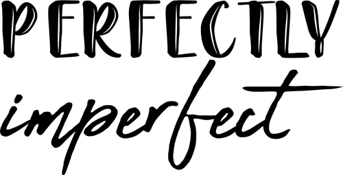 perfectly imperfect (2) Poster Canvas Movie Film Print A0 A1 A2 A3 A4 A5 A6 Art
