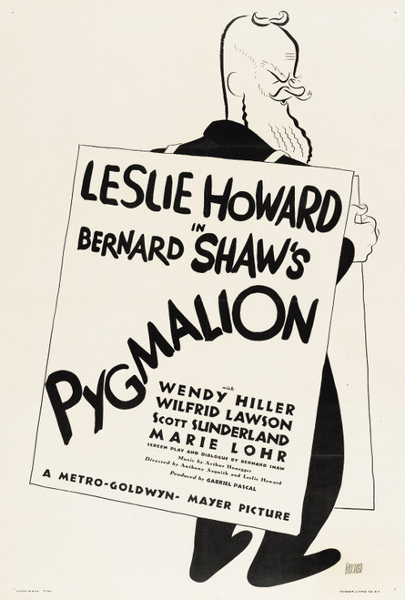 Pygmalion (1938)_1 Poster Canvas Movie Film Print A0 A1 A2 A3 A4 A5 A6 Art Wall