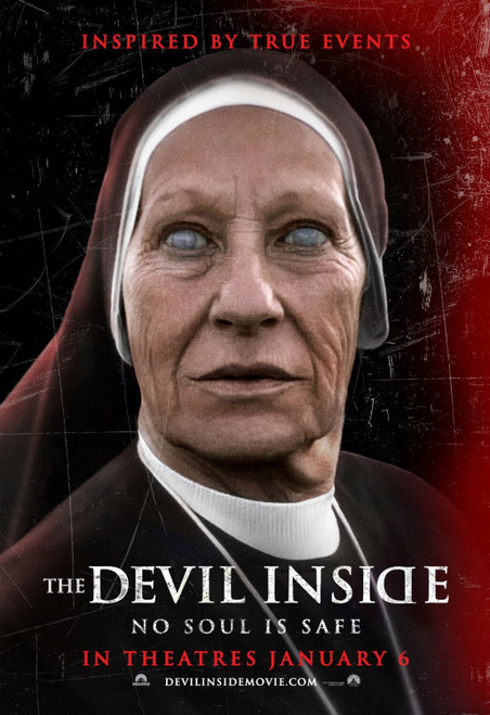 The Devil Inside (2012)_2 Poster Canvas Movie Film Print A0 A1 A2 A3 A4 A5 A6 Ar