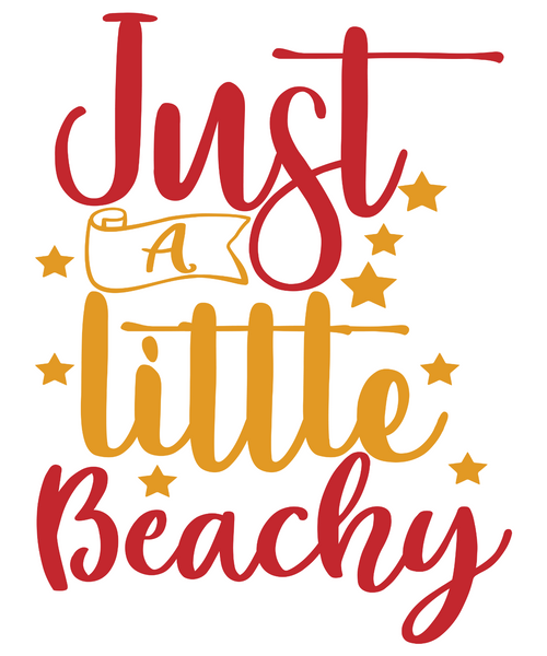 just a little beachy-01 Poster Canvas Movie Film Print A0 A1 A2 A3 A4 A5 A6 Art