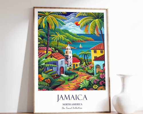 7_Jamaica Print, Jamaica Travel Poster, North America Travel Poster, Caribbean P