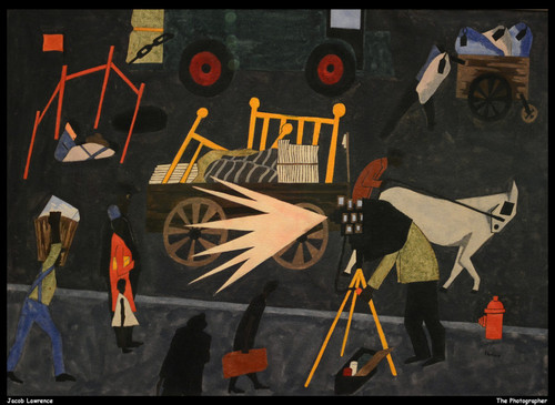 jacob-lawrence---the-photographer--jpb_22766580279_o(1) Poster Canvas Movie Film