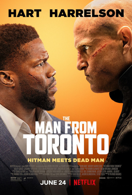 The Man from Toronto (2022)_0 Poster Canvas Movie Film Print A0 A1 A2 A3 A4 A5 A