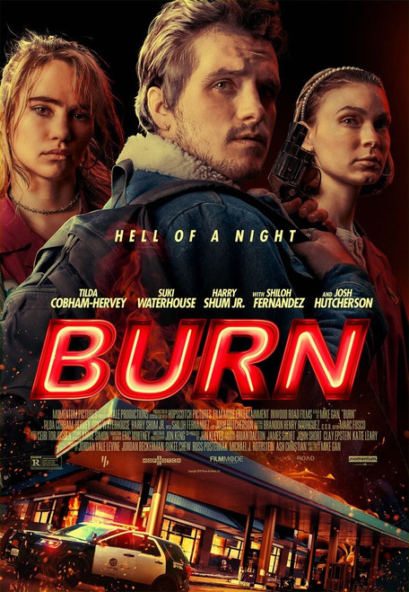 Burn (2019)_0 Movie Film Poster Canvas iconic design