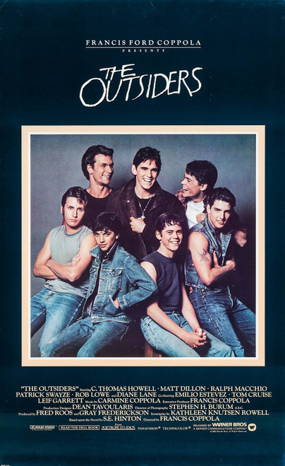The Outsiders (1983)_1 Poster Canvas Movie Film Print A0 A1 A2 A3 A4 A5 A6 Art W