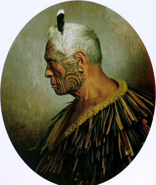 A_noble_relic_of_a_noble_race_1907_77x64cm Art Gallery Poster Canvas Print Wall