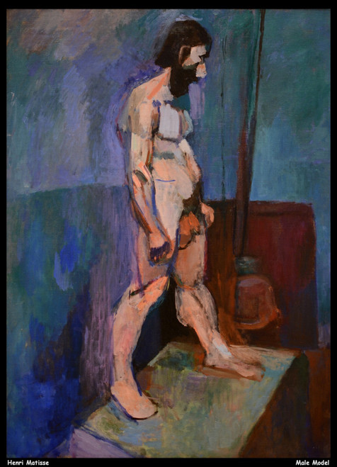 henri-matisse---male-model--jpb_25164565842_o(1) Poster Canvas Movie Film Print