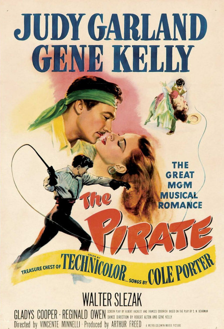 The Pirate (1948)_0 Poster Canvas Movie Film Print A0 A1 A2 A3 A4 A5 A6 Art Wall