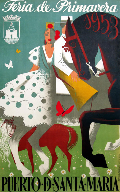 50267068011_PRIETO, Manolo. Feria de Primavera, Puerto de Santa María, 1953.-ar