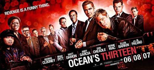 Ocean_s Thirteen (2007)_9 Poster Canvas Movie Film Print A0 A1 A2 A3 A4 A5 A6 Ar