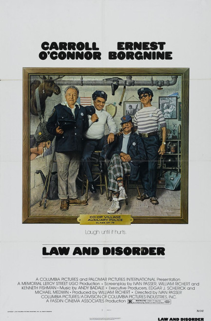 Law and Disorder (1974)_0 Poster Canvas Movie Film Print A0 A1 A2 A3 A4 A5 A6 Ar