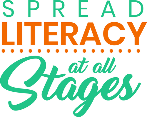 Spread Literacy at All Stages Poster Canvas Movie Film Print A0 A1 A2 A3 A4 A5 A