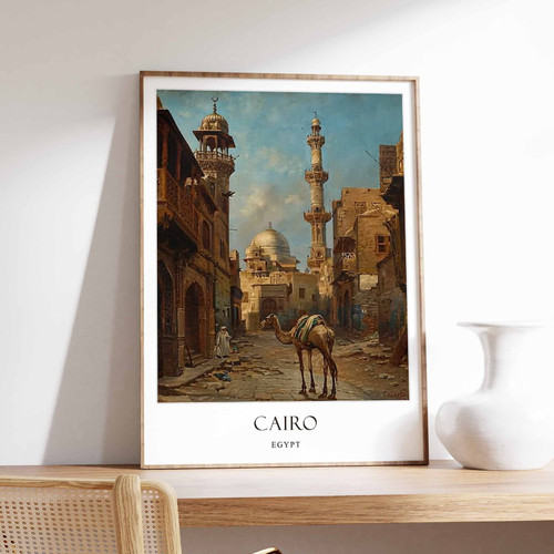 2_Cairo Poster, Islamic Decor, Islamic Art, Middle Eastern Art, Cairo Gift, Cair