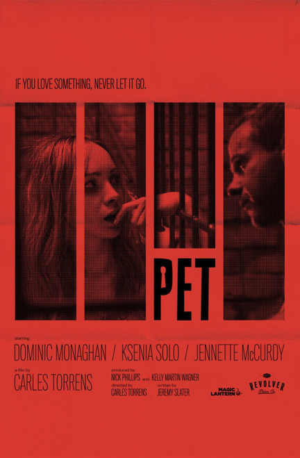 Pet (2016)_1 Poster Canvas Movie Film Print A0 A1 A2 A3 A4 A5 A6 Art Wall Decora