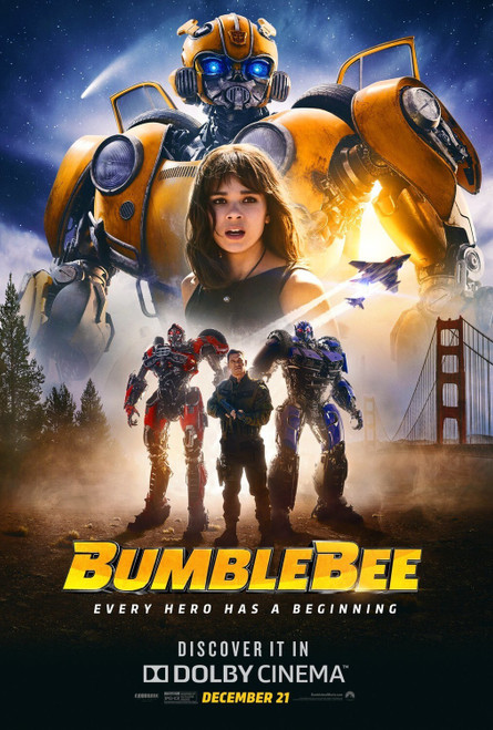 Bumblebee (2018)_14 Movie Film Poster Canvas iconic design