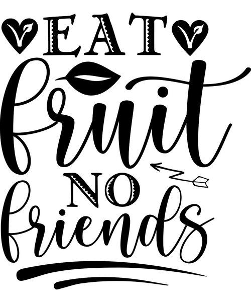 Eat fruit no friends-01 Poster Canvas Movie Film Print A0 A1 A2 A3 A4 A5 A6 Art