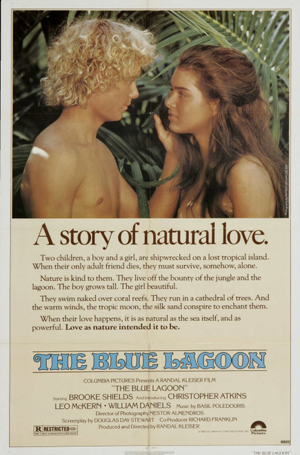 The Blue Lagoon (1980)_0 Poster Canvas Movie Film Print A0 A1 A2 A3 A4 A5 A6 Art The Blue Lagoon (1980)_0 Poster Canvas Movie Film Print A0 A1 A2 A3 A4 A5 A6 Art