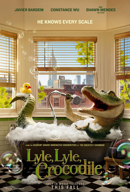 Lyle, Lyle, Crocodile (2022)_1 Poster Canvas Movie Film Print A0 A1 A2 A3 A4 A5
