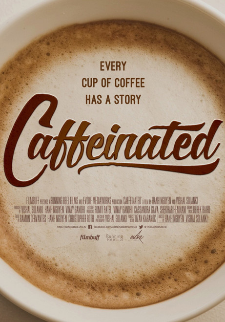 Caffeinated (2015)_1 Movie Film Poster Canvas iconic design