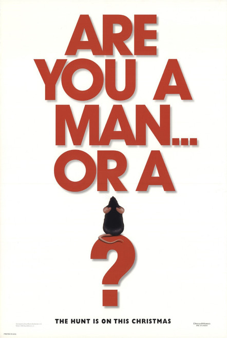 Mousehunt (1997)_3 Poster Canvas Movie Film Print A0 A1 A2 A3 A4 A5 A6 Art Wall