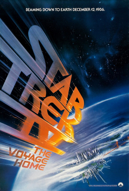 Star Trek IV_ The Voyage Home (1986)_1 Poster Canvas Movie Film Print A0 A1 A2 A