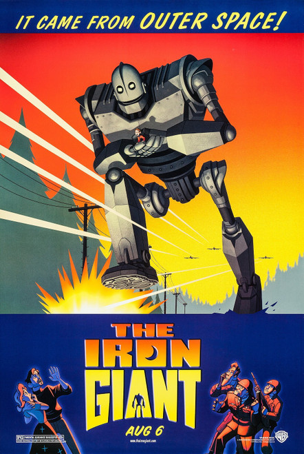 The Iron Giant (1999)_1 Poster Canvas Movie Film Print A0 A1 A2 A3 A4 A5 A6 Art