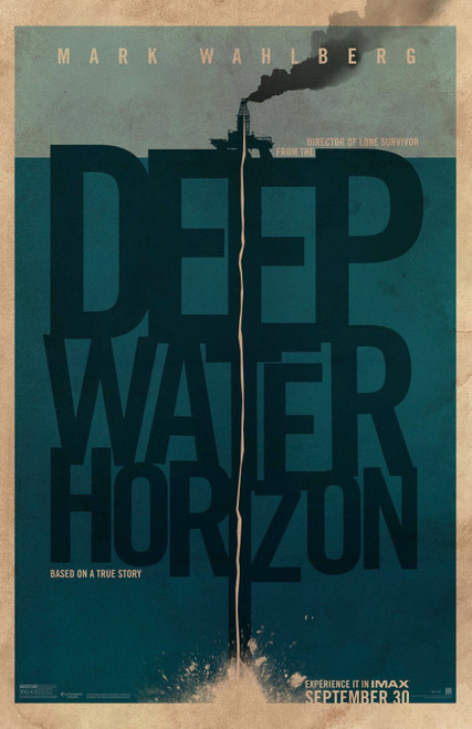 Deepwater Horizon (2016)_14 Movie Film Poster Canvas iconic design