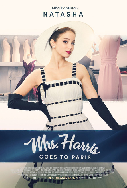 Mrs. Harris Goes to Paris (2022)_6 Poster Canvas Movie Film Print A0 A1 A2 A3 A4