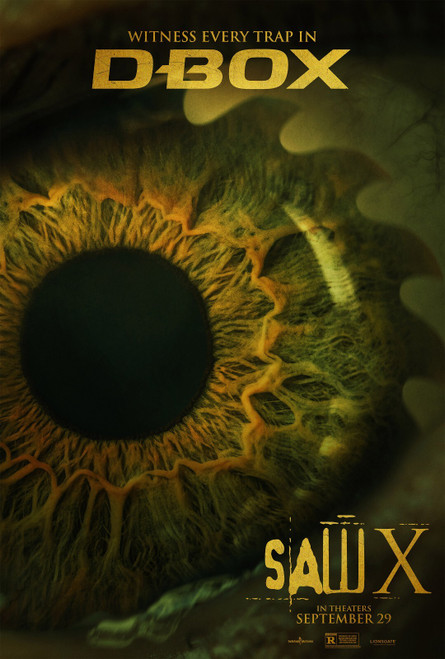 Saw X (2023)_7 Poster Canvas Movie Film Print A0 A1 A2 A3 A4 A5 A6 Art Wall Deco