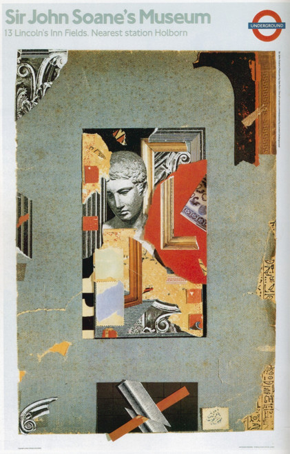 1987-Soane Museum Art Gallery Poster Canvas Print Wall Decoration A0 A1 A2 A3 A4