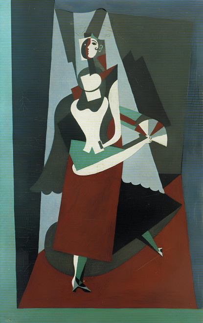 Blanquita Suarez-Picasso 1917 Poster Canvas Movie Film Print A0 A1 A2 A3 A4 A5 A