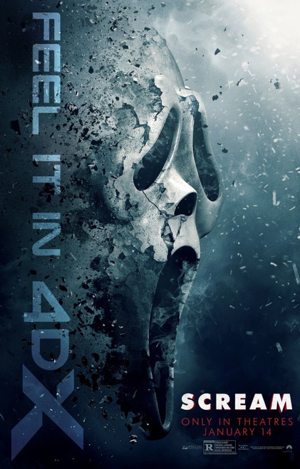 Scream (2022)_19 Poster Canvas Movie Film Print A0 A1 A2 A3 A4 A5 A6 Art Wall De